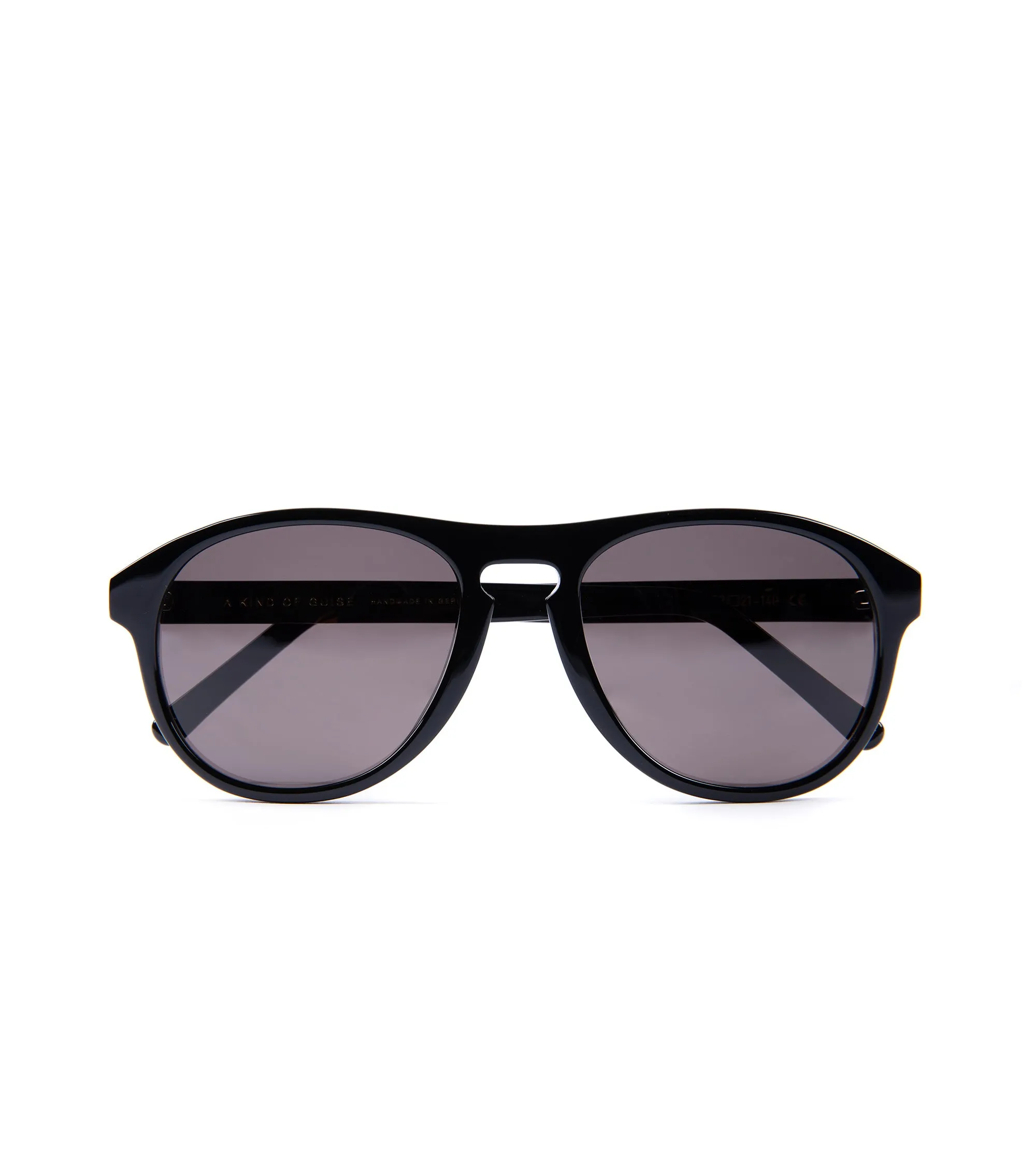 A Kind of Guise Bogota Sunglasses: Black/Dark Grey