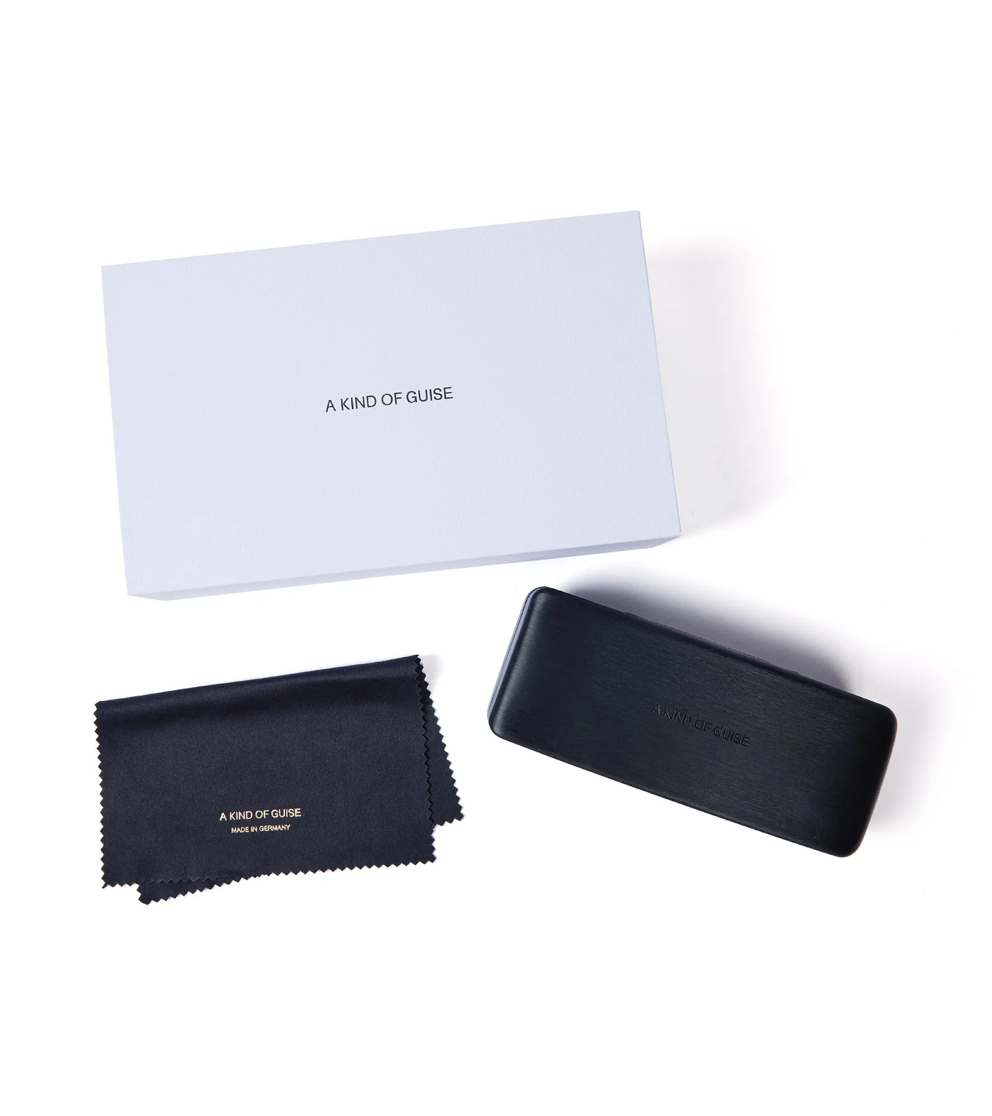A Kind of Guise Bogota Sunglasses: Black/Dark Grey