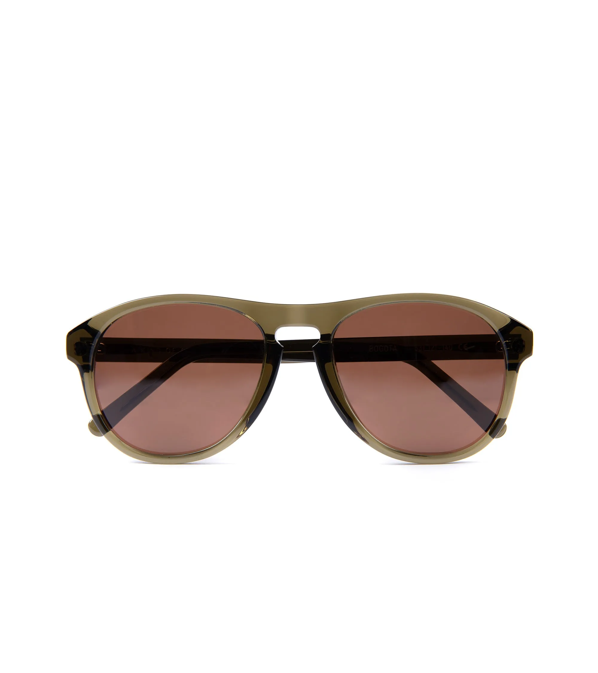 A Kind of Guise Bogota Sunglasses: Olive Night/Brown