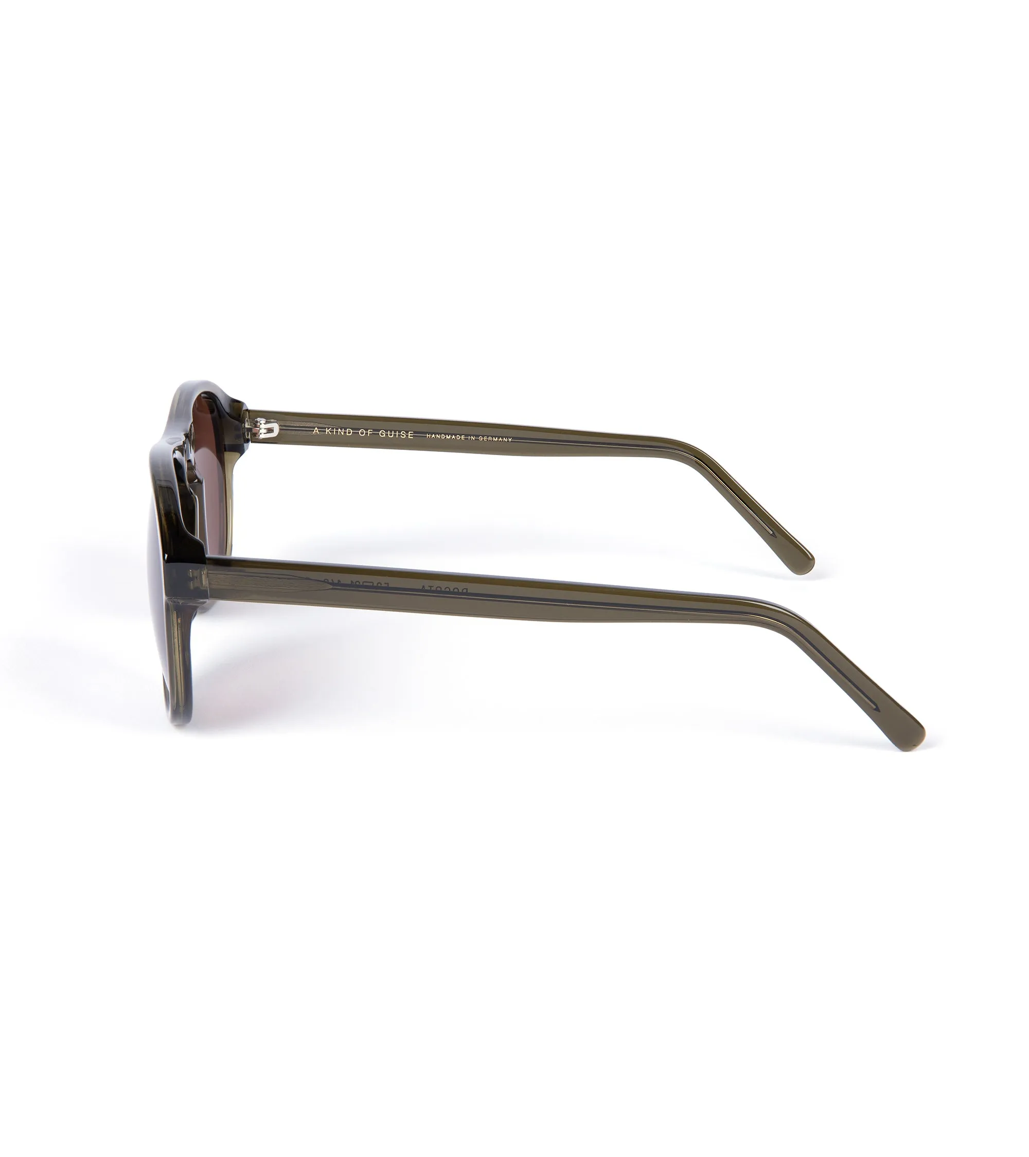A Kind of Guise Bogota Sunglasses: Olive Night/Brown