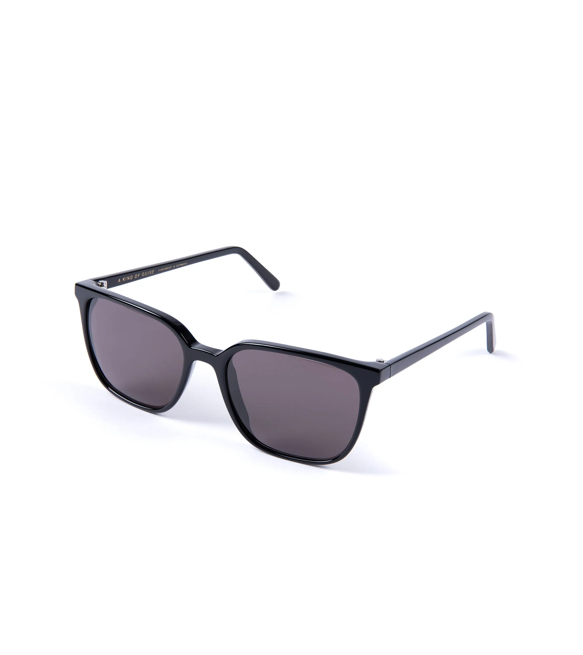 A Kind of Guise Marseille Sunglasses: Black/Dark Grey