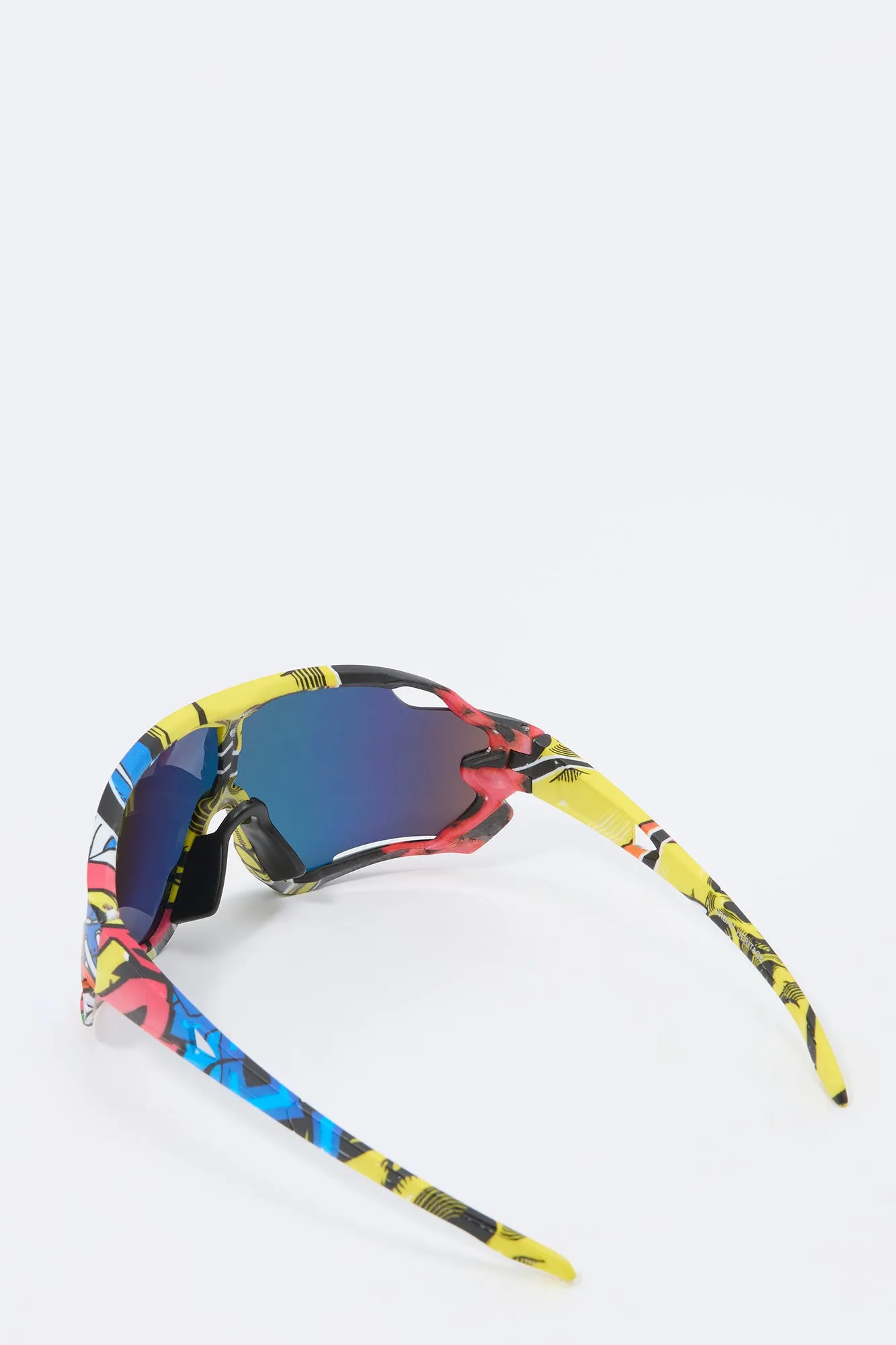Abstract Shield Sunglasses