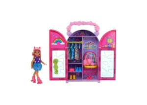 Barbie Chelsea Doll Closet Toy Playset with Fashion Accessories