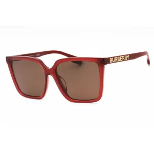 Burberry Women's Sunglasses - Bordeaux Plastic Square Full Rim Frame | 0BE4411D 402273