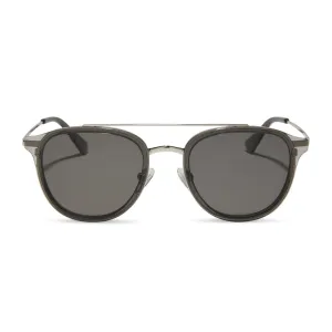 CAMDEN - BLACK SMOKE CRYSTAL   GREY   POLARIZED SUNGLASSES