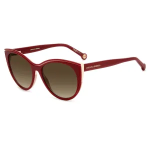 Carolina Herrera Women's Sunglasses - Burgundy Beige Acetate | HER 0142/S 0R9S/HA