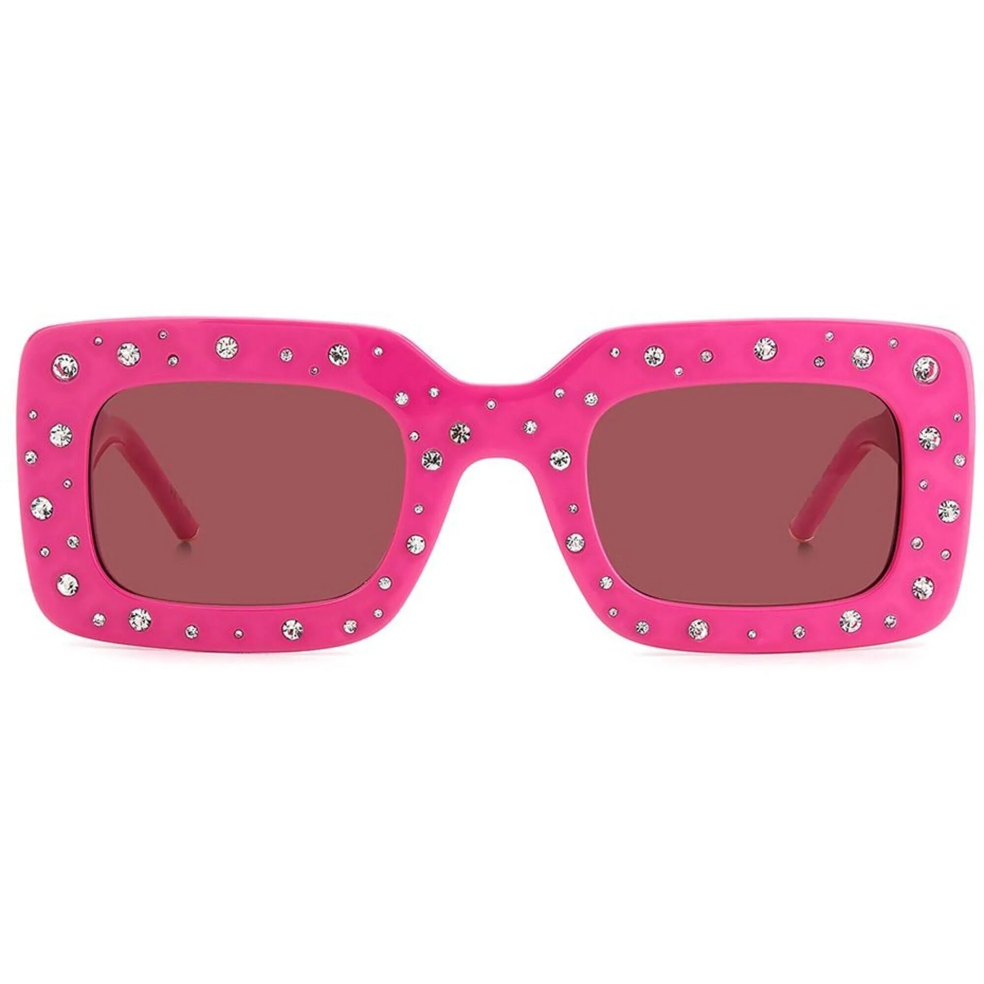 Carolina Herrera Women's Sunglasses - Fuchsia Rectangular Frame | HER 0131/S 0MU1