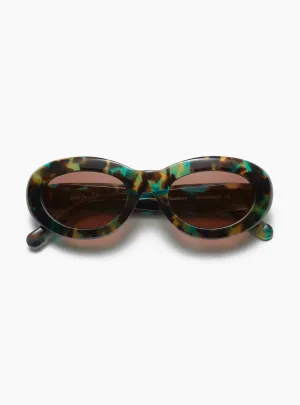 Courtney Sunglasses Aqua Tortoise