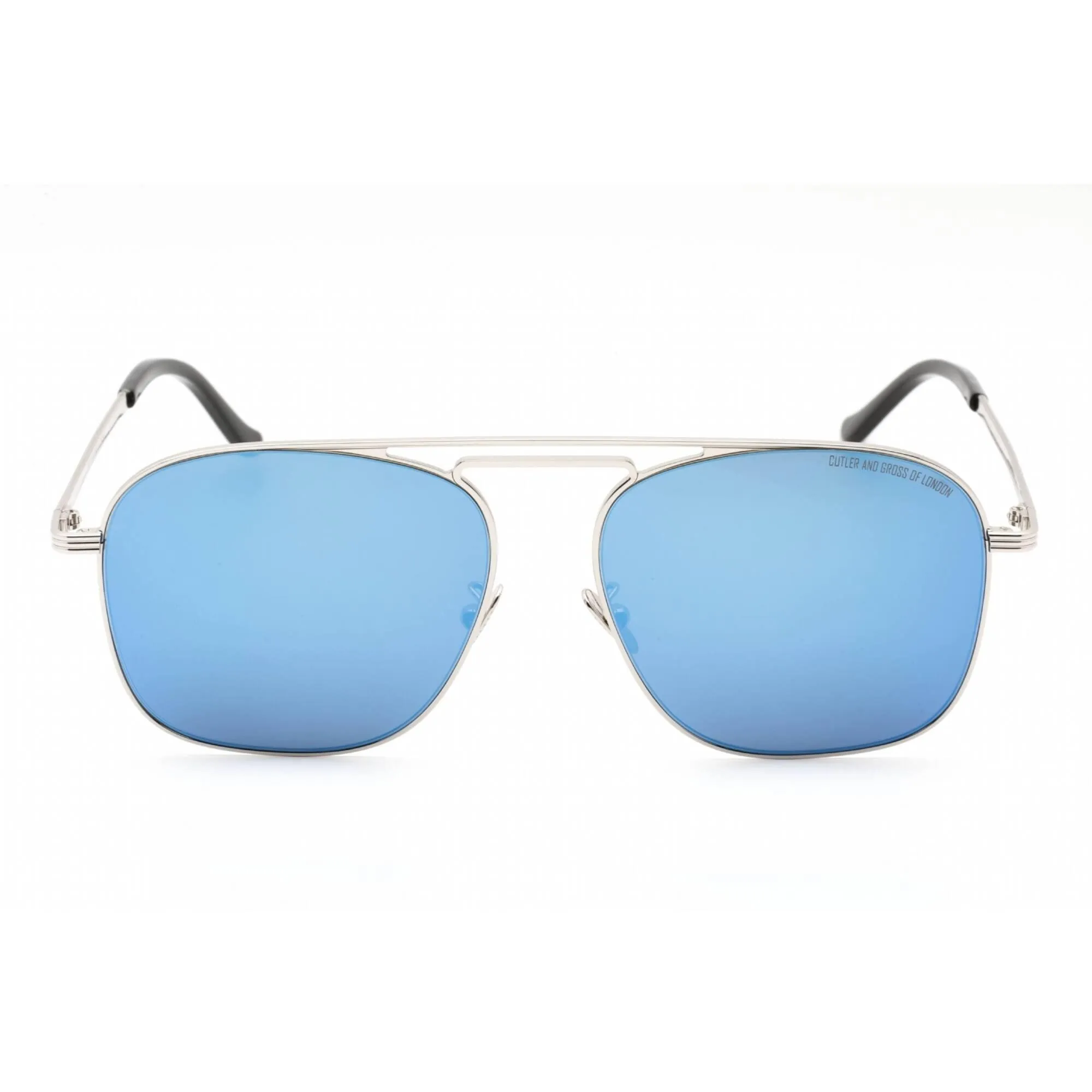 Cutler and Gross Men's Sunglasses - Full Rim Silver/Black Metal Frame | CG1310S 007
