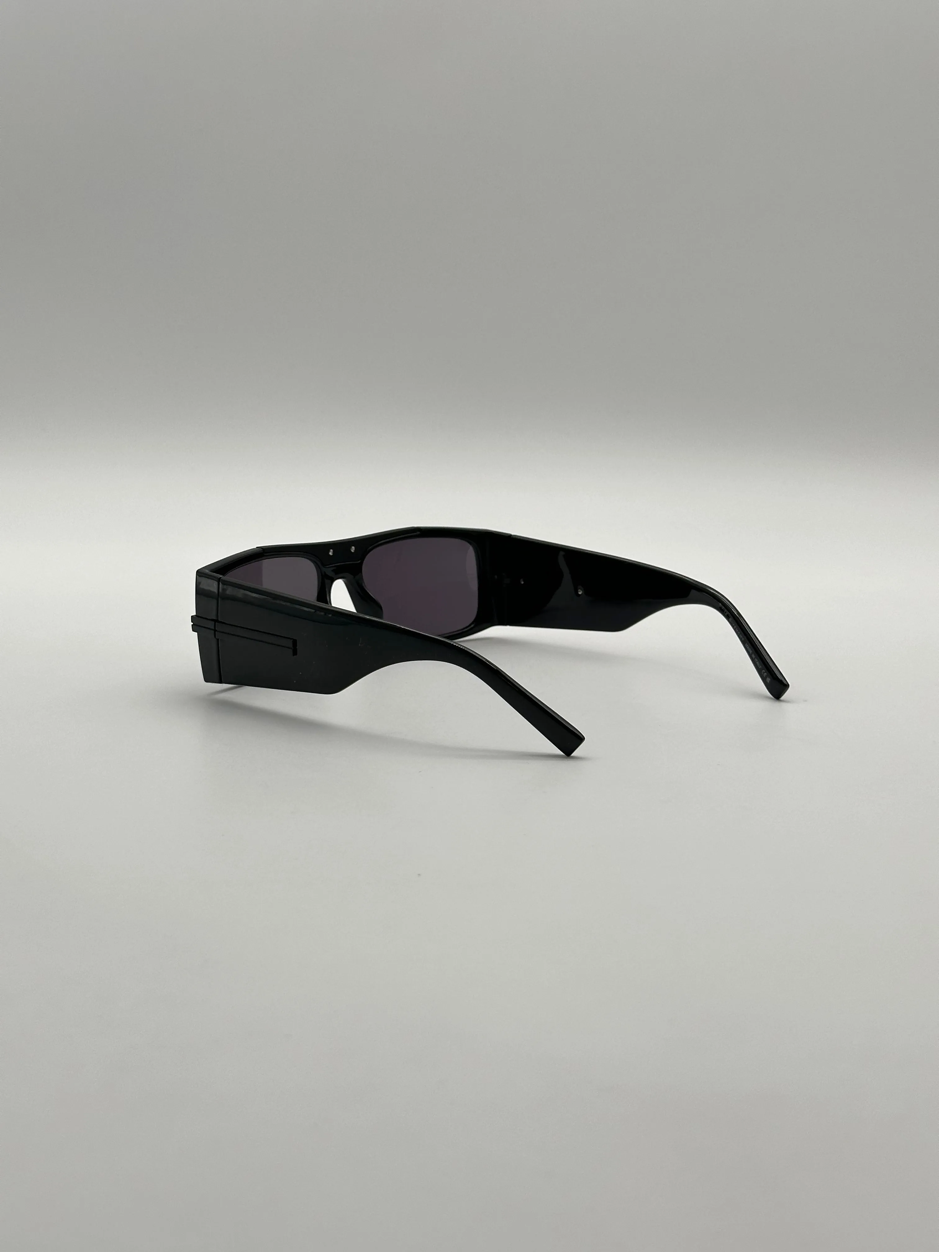 Dark Rectangular Sunglasses