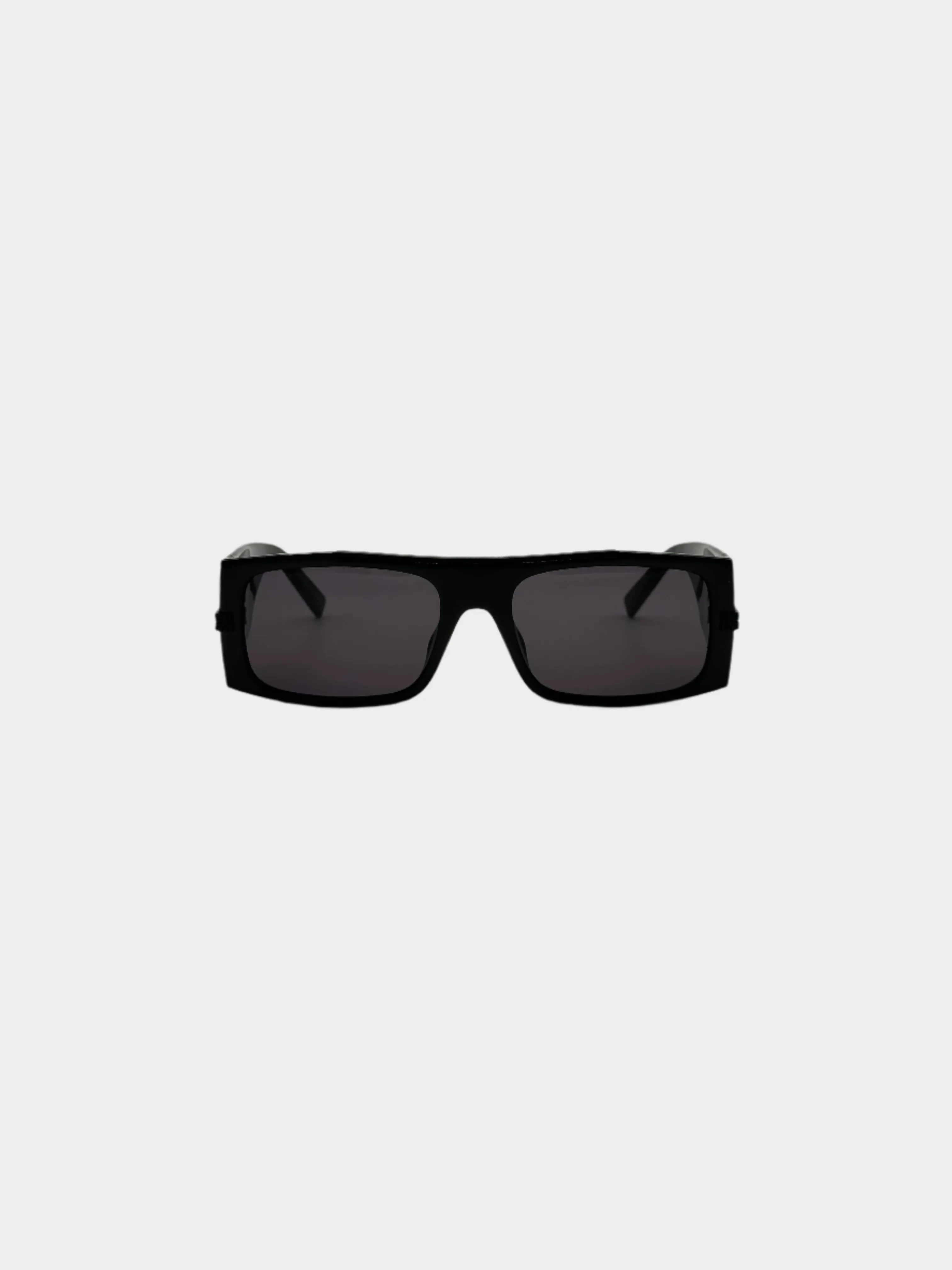 Dark Rectangular Sunglasses