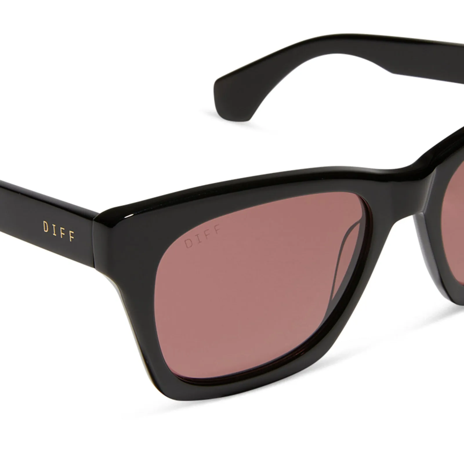 DEAN XL - BLACK   MAUVE   POLARIZED SUNGLASSES
