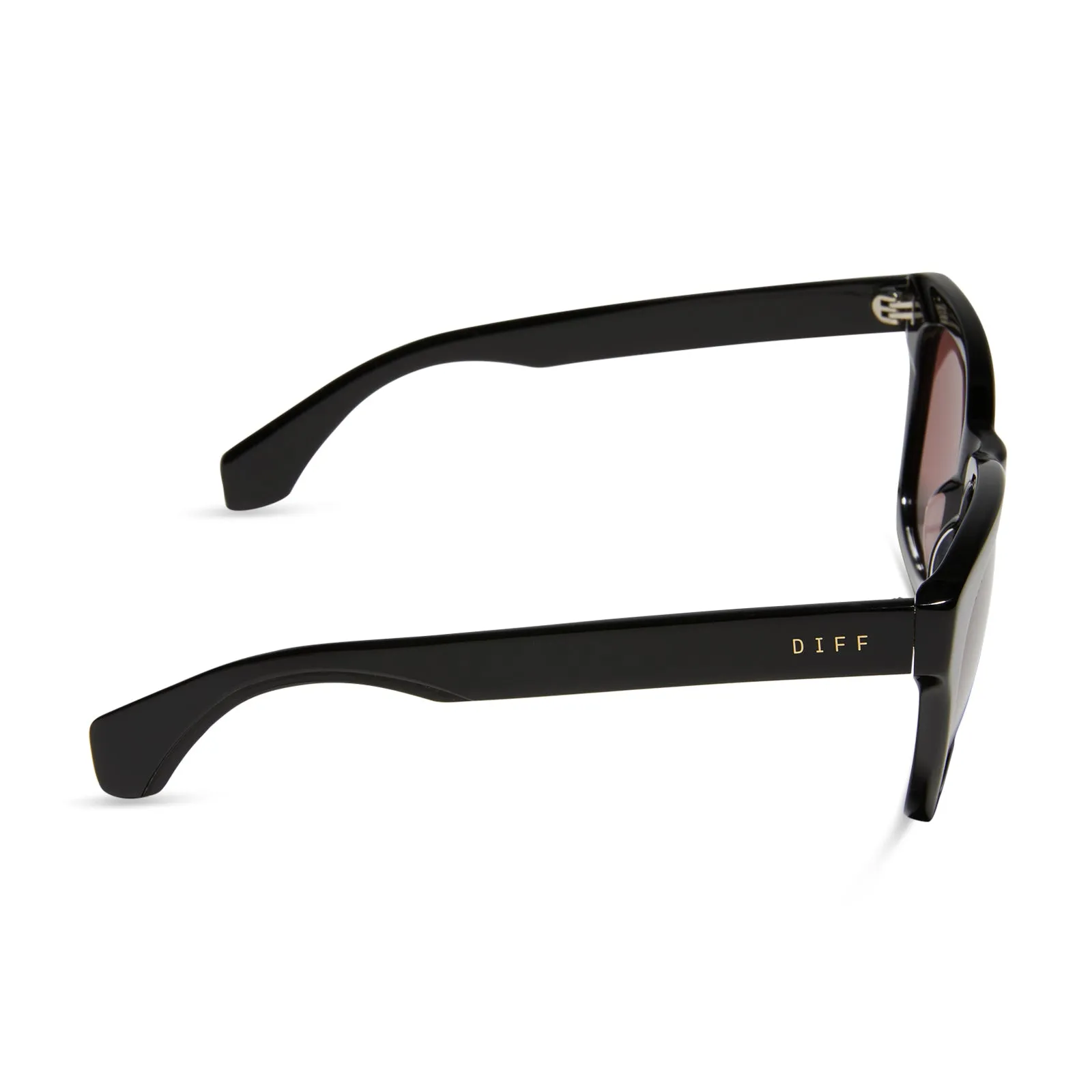 DEAN XL - BLACK   MAUVE   POLARIZED SUNGLASSES