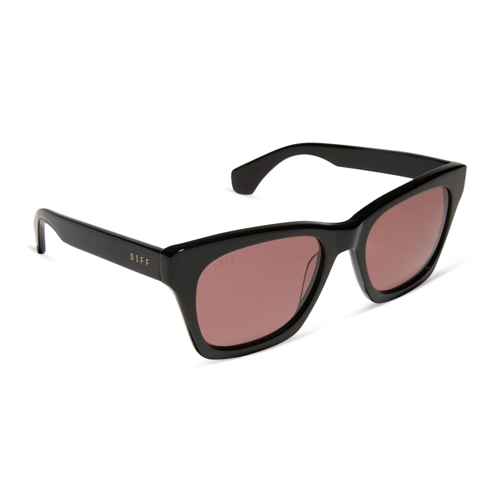 DEAN XL - BLACK   MAUVE   POLARIZED SUNGLASSES