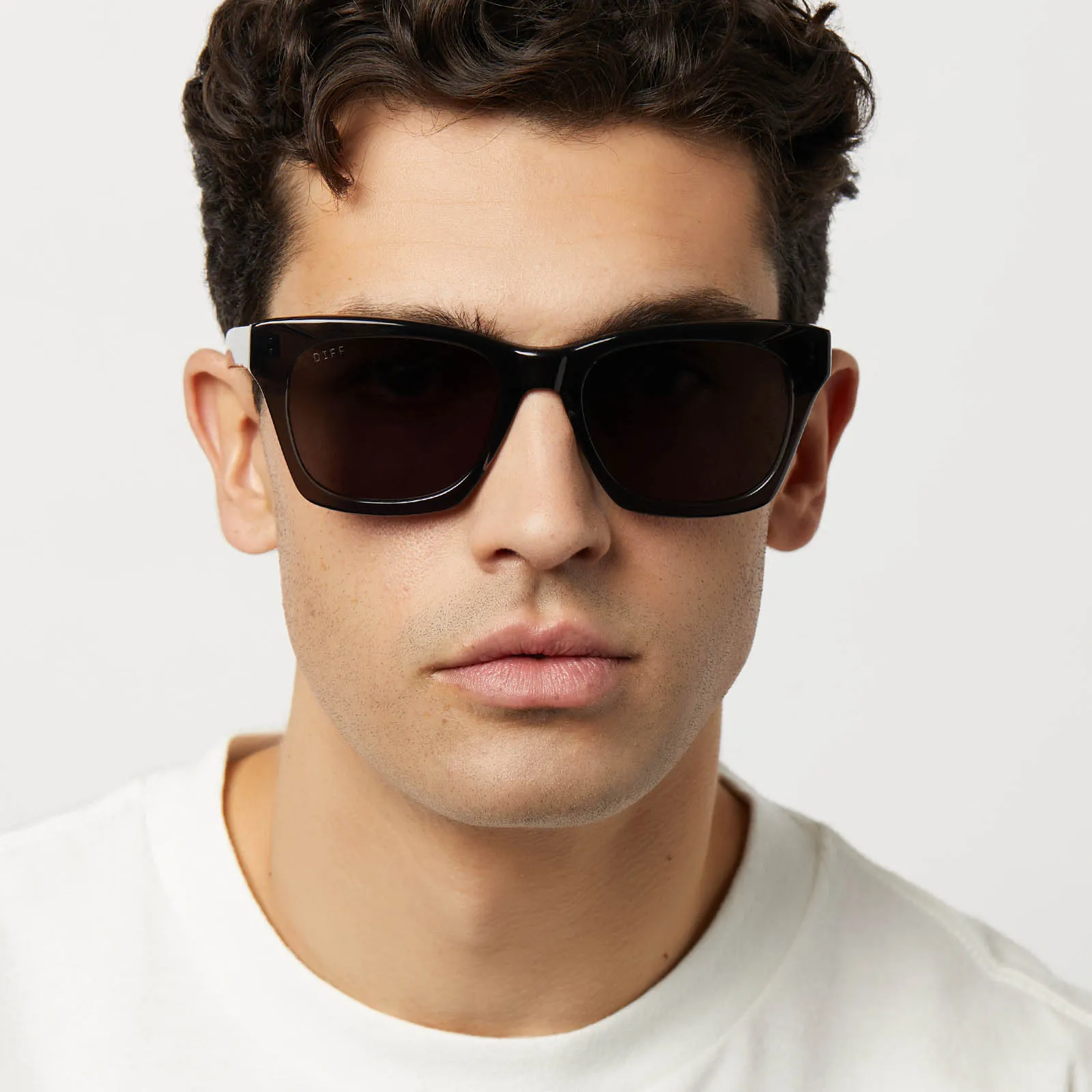 DEAN XL - BLACK SMOKE CRYSTAL   GREY   POLARIZED SUNGLASSES