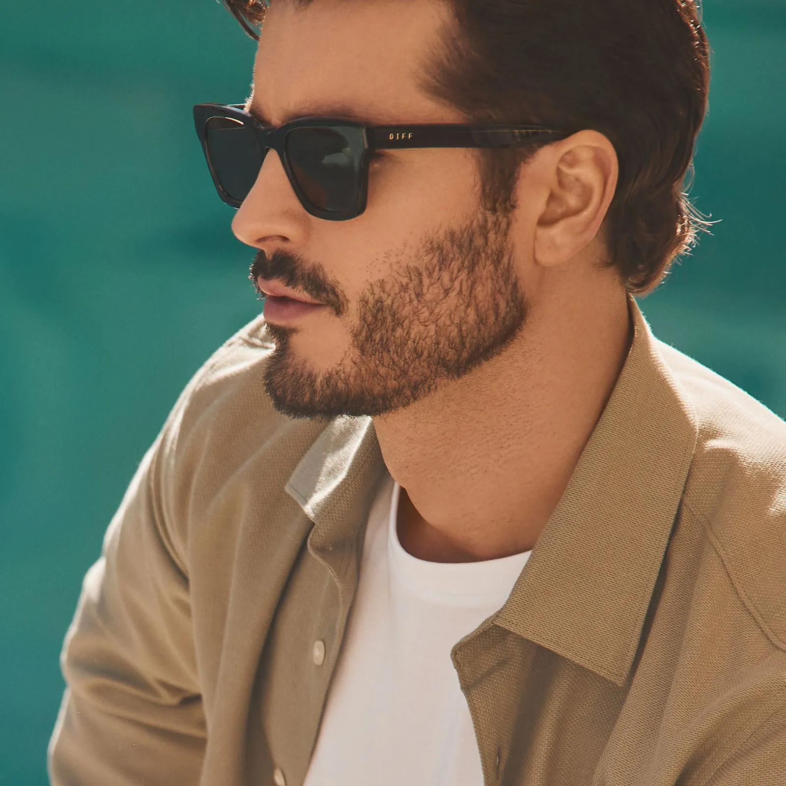 DEAN XL - BLACK SMOKE CRYSTAL   GREY   POLARIZED SUNGLASSES