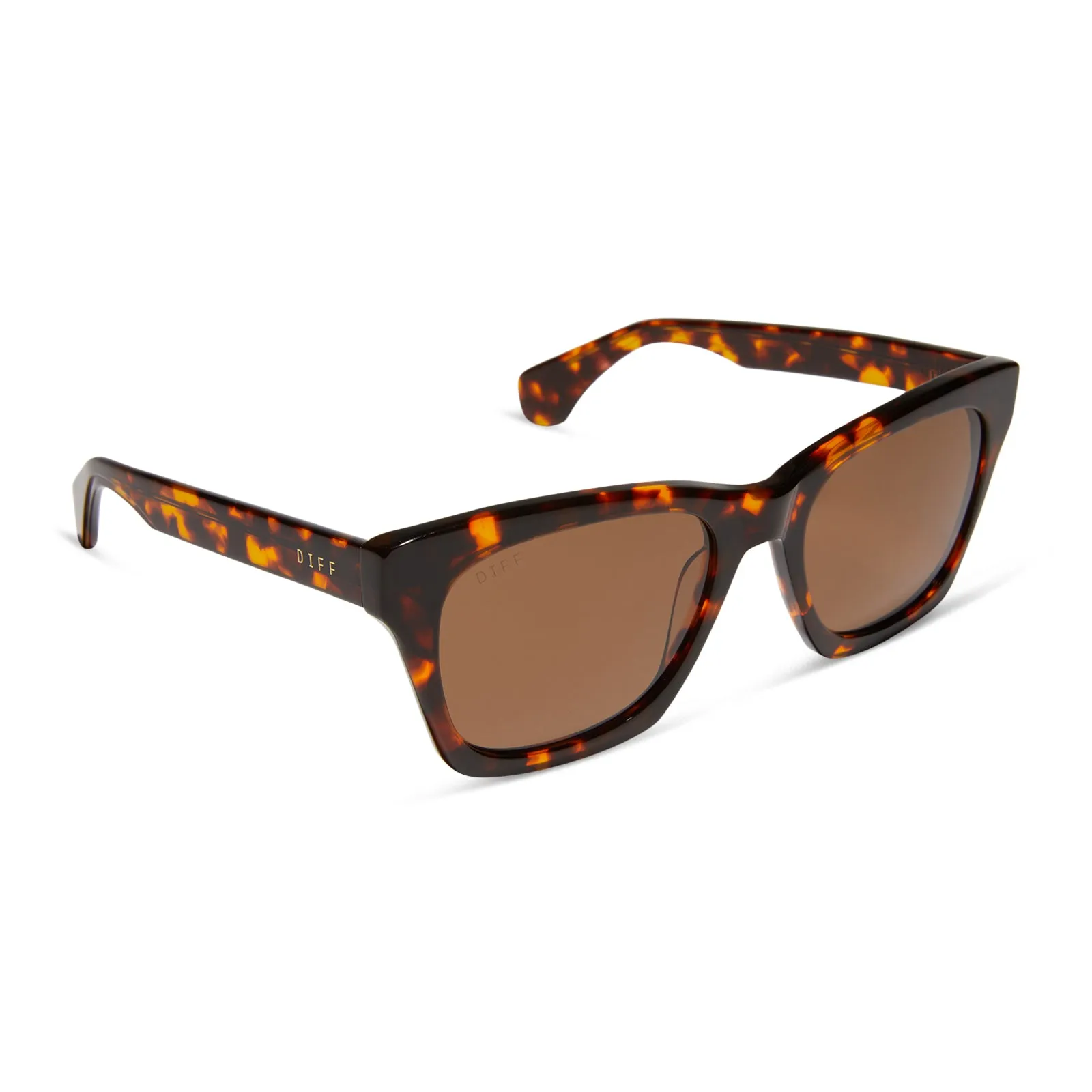 DEAN XL - RICH TORTOISE   BROWN   POLARIZED SUNGLASSES