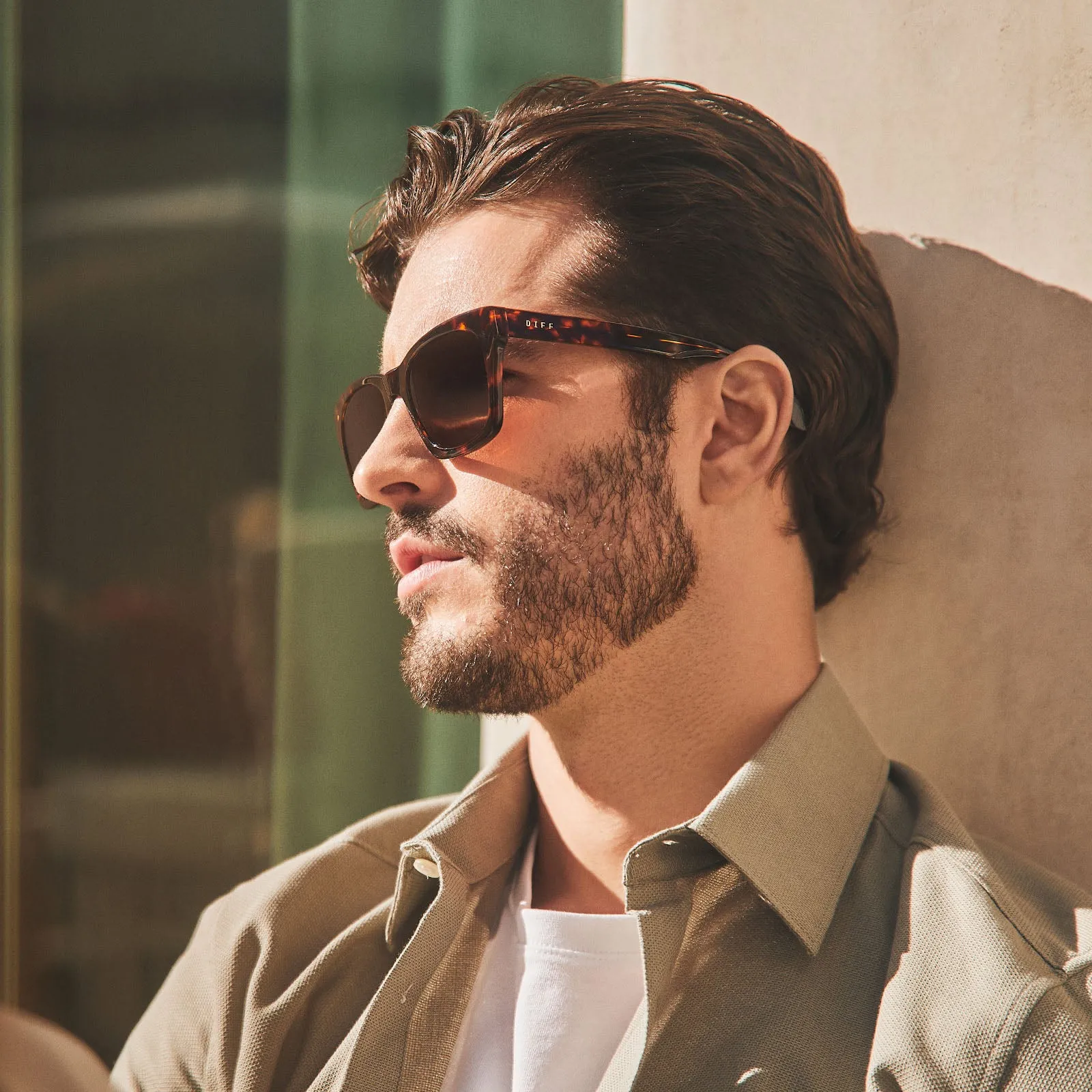 DEAN XL - RICH TORTOISE   BROWN   POLARIZED SUNGLASSES