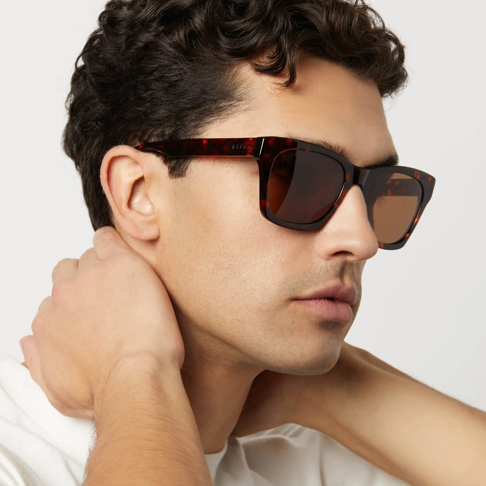 DEAN XL - RICH TORTOISE   BROWN   POLARIZED SUNGLASSES