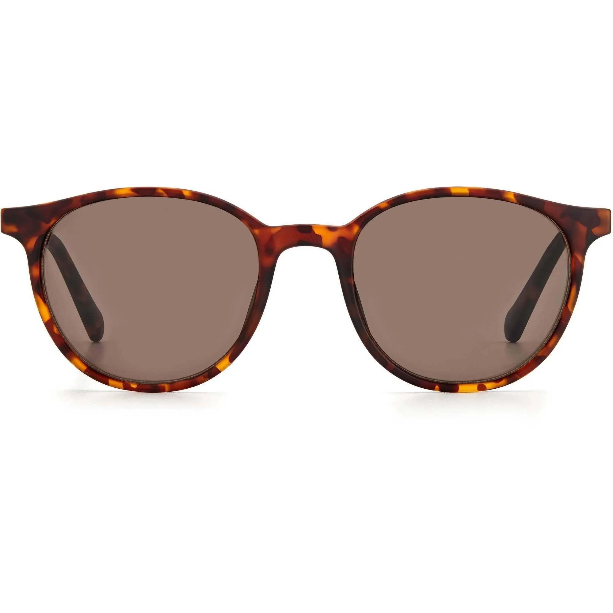 Fossil Unisex Sunglasses - Matte Havana Plastic Cat Eye Frame | FOSSIL FOS 3124/S S