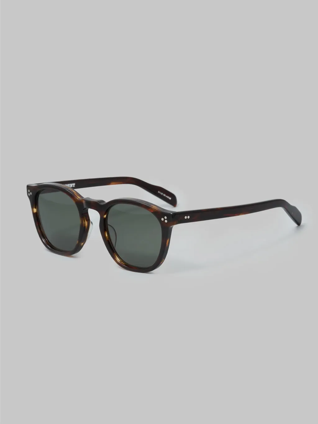 Fullcount x Kaneko Optical Old Parisien Sunglasses Brown