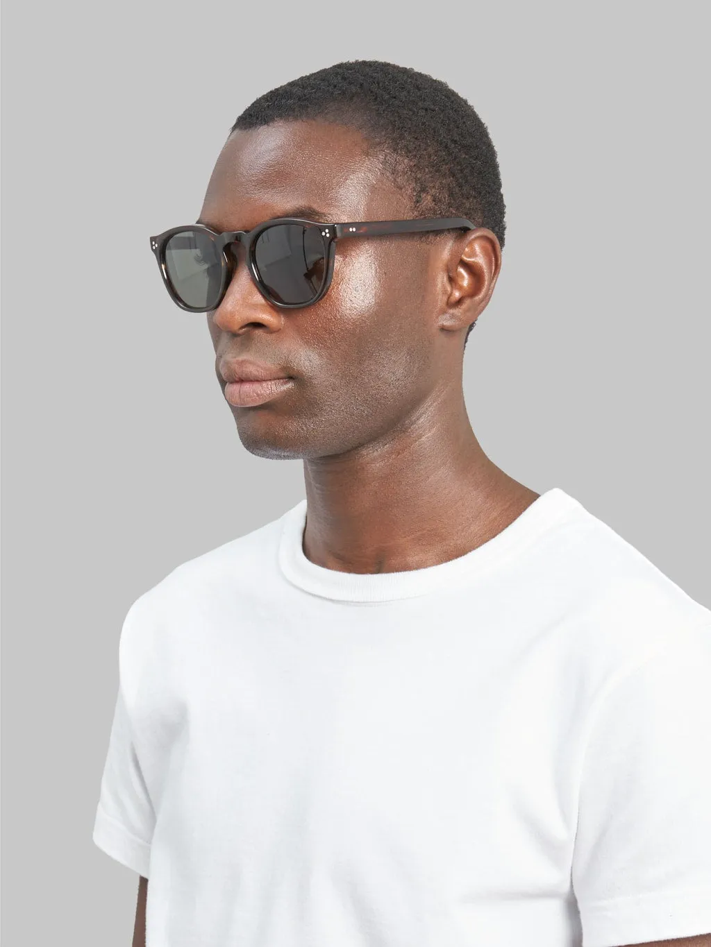 Fullcount x Kaneko Optical Old Parisien Sunglasses Brown