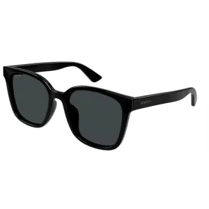 Gucci Men's Sunglasses - Black Acetate Full Rim Square Frame Smoke Lens | GG1346SK 001