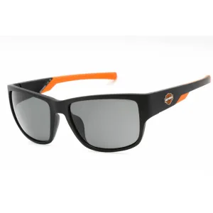 Harley Davidson Men's Sunglasses - Matte Black Plastic Full Rim Frame | HD0966X 02D