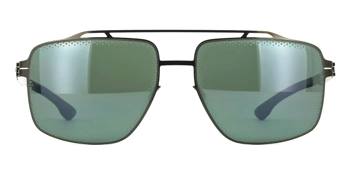 ic! berlin x Mercedes Benz MB 20 IM0004 08R Gunmetal Black Polarised