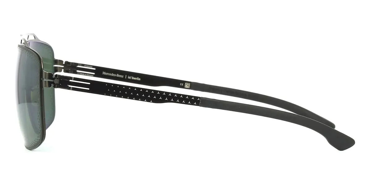 ic! berlin x Mercedes Benz MB 20 IM0004 08R Gunmetal Black Polarised