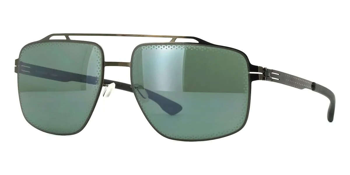 ic! berlin x Mercedes Benz MB 20 IM0004 08R Gunmetal Black Polarised