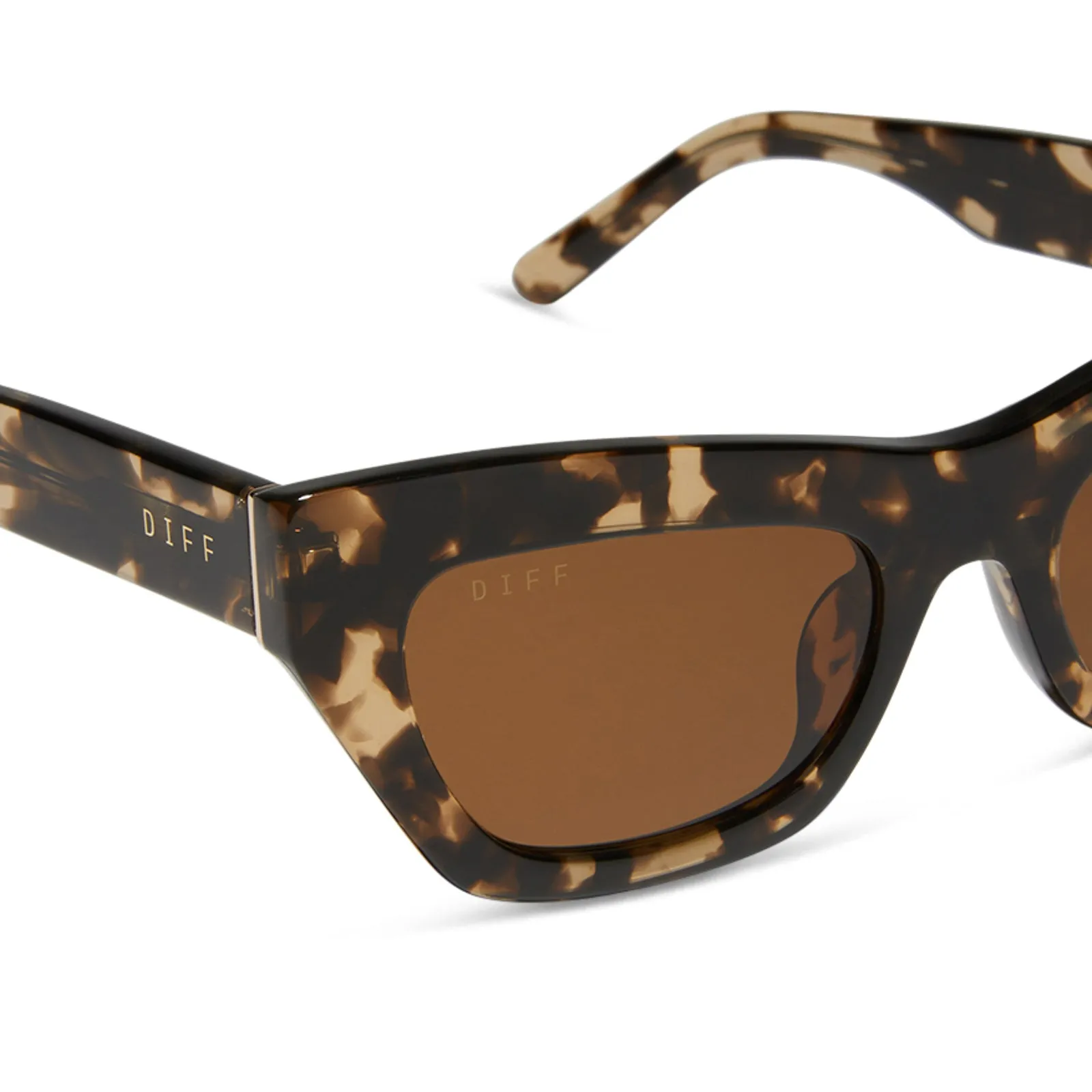KATARINA - ESPRESSO TORTOISE   BROWN SUNGLASSES