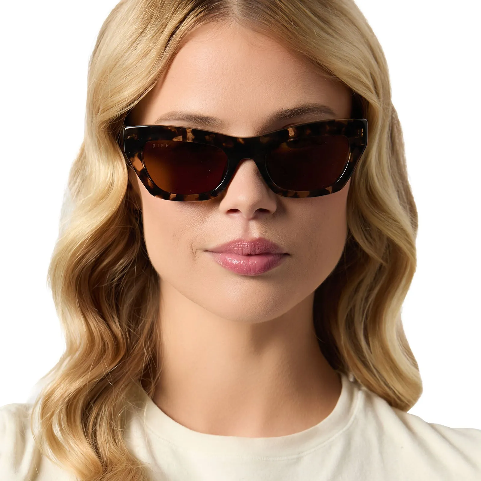 KATARINA - ESPRESSO TORTOISE   BROWN SUNGLASSES