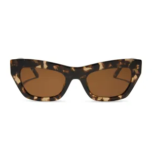 KATARINA - ESPRESSO TORTOISE   BROWN SUNGLASSES