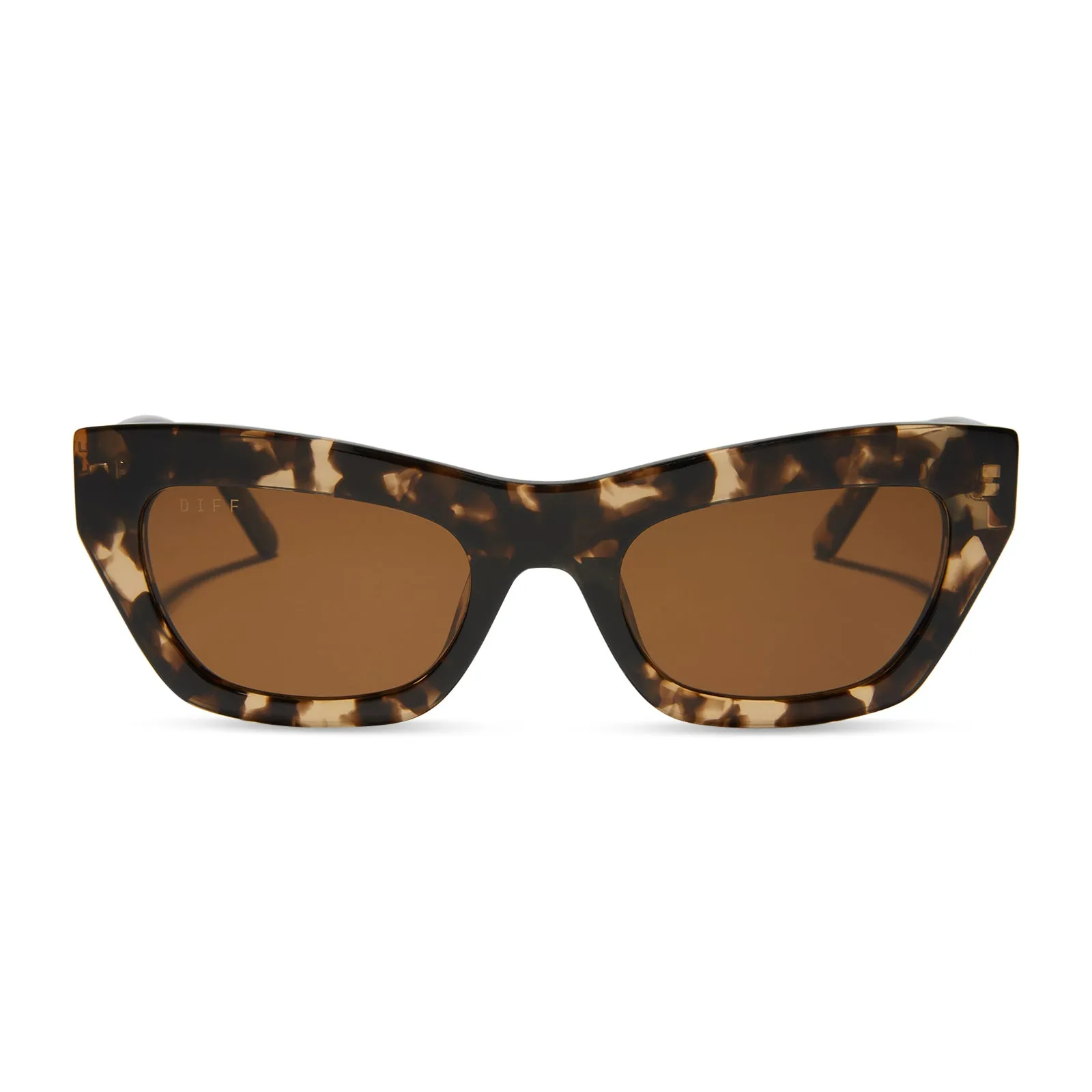 KATARINA - ESPRESSO TORTOISE   BROWN SUNGLASSES