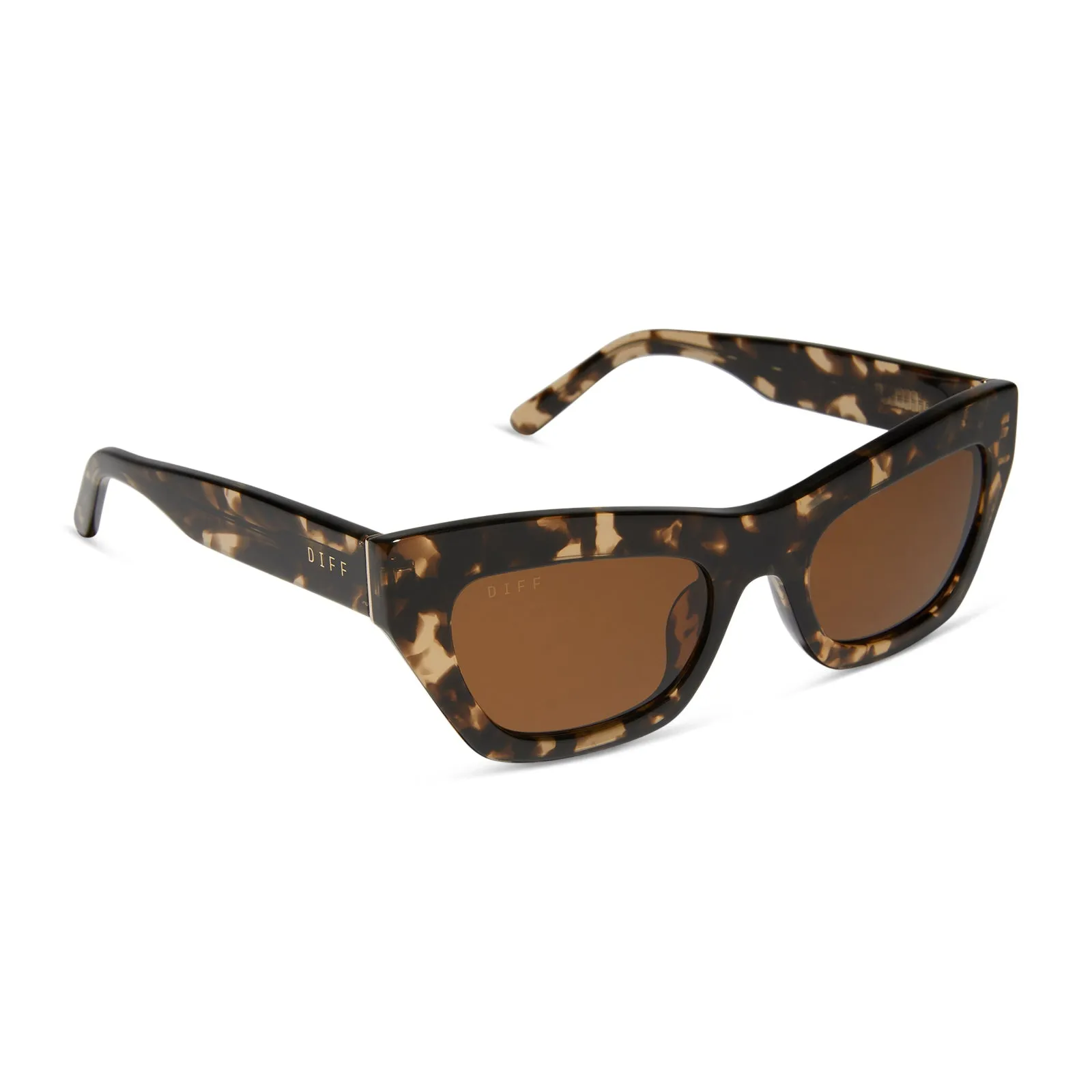 KATARINA - ESPRESSO TORTOISE   BROWN SUNGLASSES