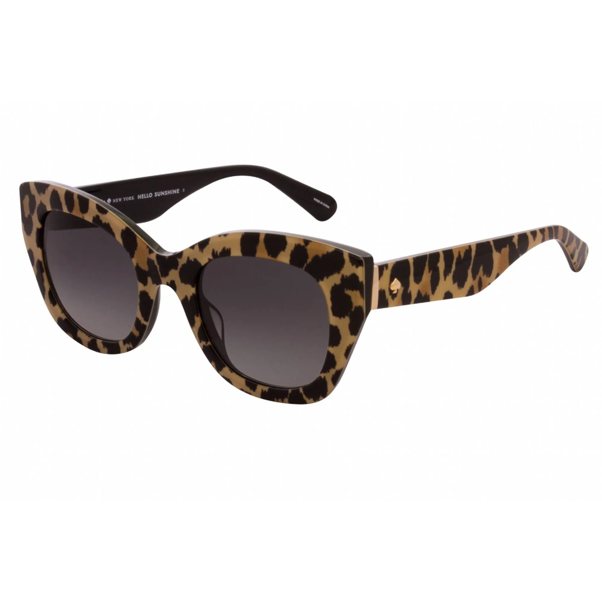Kate Spade Women's Sunglasses - Pattern Black Plastic Cat Eye Frame | Jalena/S 07RM 00