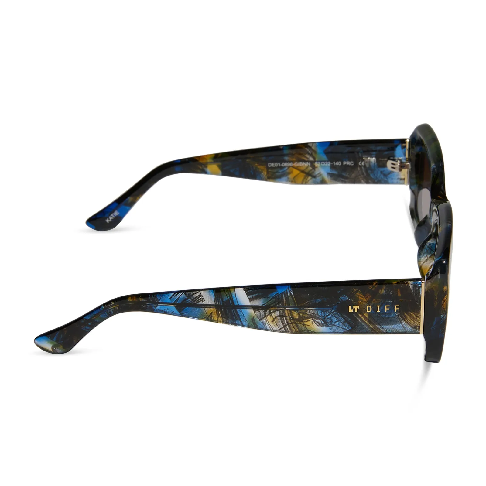KATIE - GLACIAL TORTOISE   BROWN SUNGLASSES