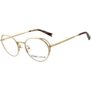 Kendall   Kylie Women's Eyeglasses - Classic Gold Frame Demo Lens | KKO142 HELENA 770