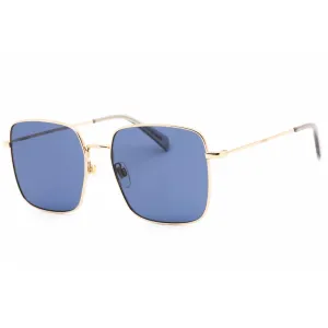 Levi's Women's Sunglasses - Gold/Grey Metal Square Shape Frame | LV 1007/S 02F7 KU