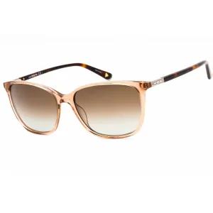 Liz Claiborne Women's Sunglasses - Beige Crystal Cat Eye Shape Frame | L 582/S 0SD9 HA