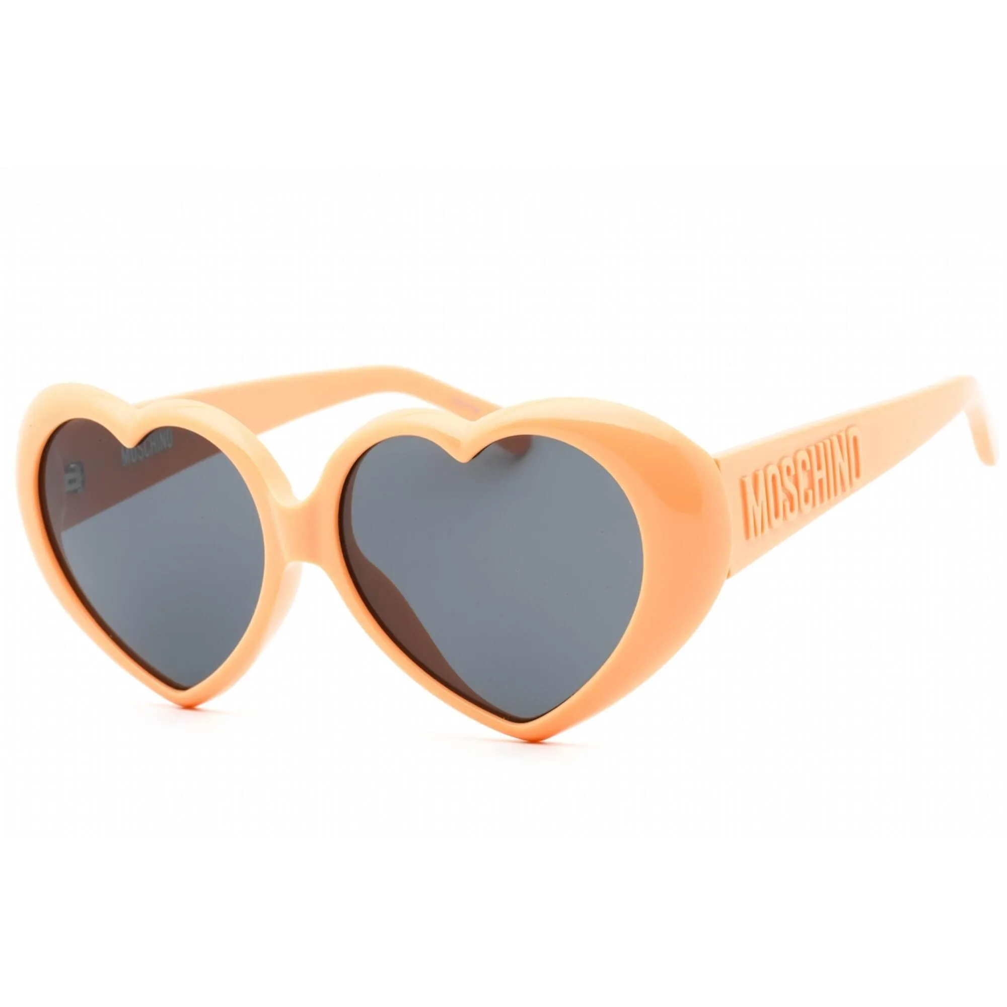 Moschino Women's Sunglasses - Orange Plastic Full Rim Cat Eye Frame | MOS128/S 0L7Q IR