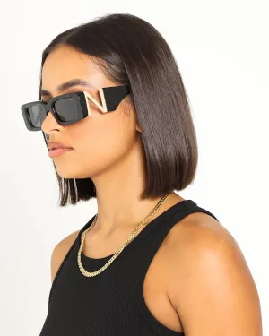 NUQE Elevare Sunglasses Black/Gold