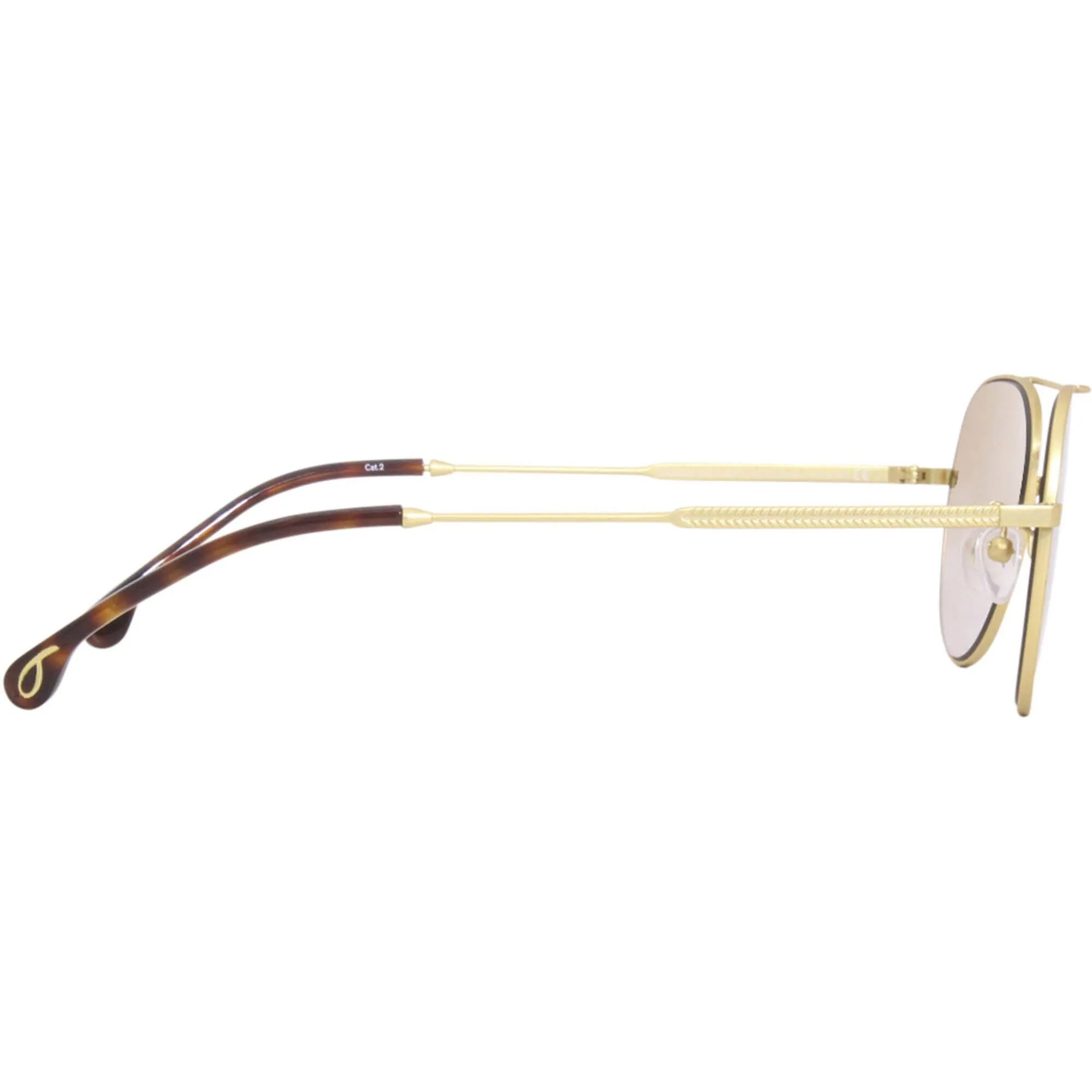 Paul Smith Unisex Sunglasses - Matt Gold Pilot Frame | PSSN006V2S ANGUS V2S 004
