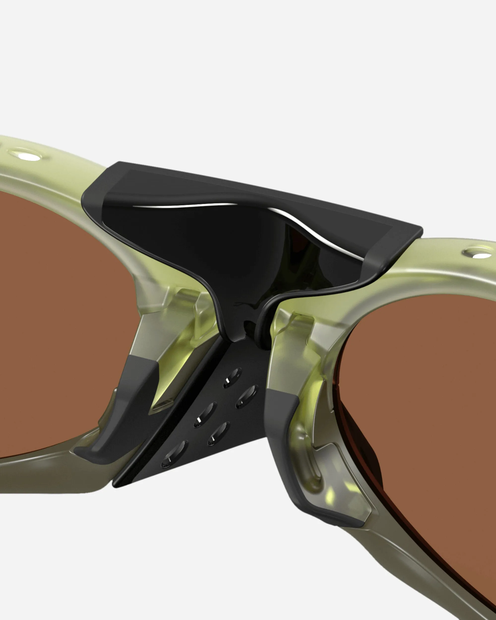 Plantaris Sunglasses Matte Transparent Fern / Prizm Tungsten