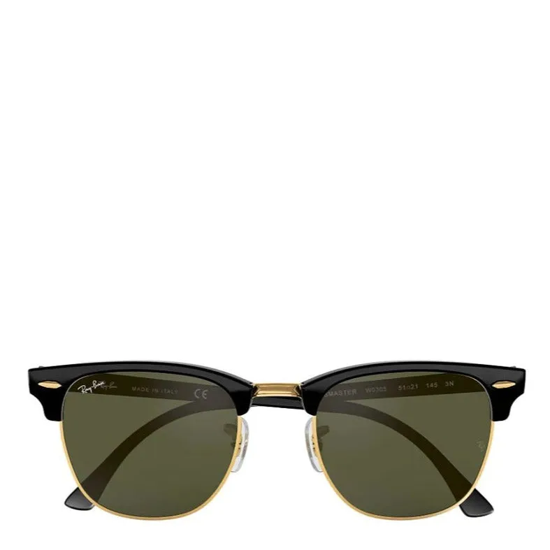 RAY-BAN CLUBMASTER RB3016F 55 W0365-55 EBONY