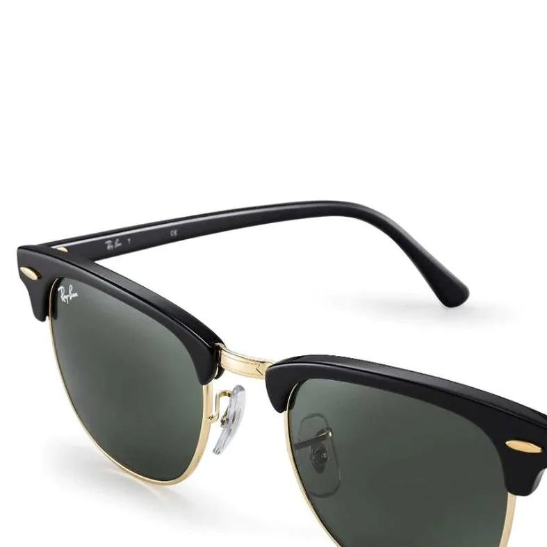RAY-BAN CLUBMASTER RB3016F 55 W0365-55 EBONY