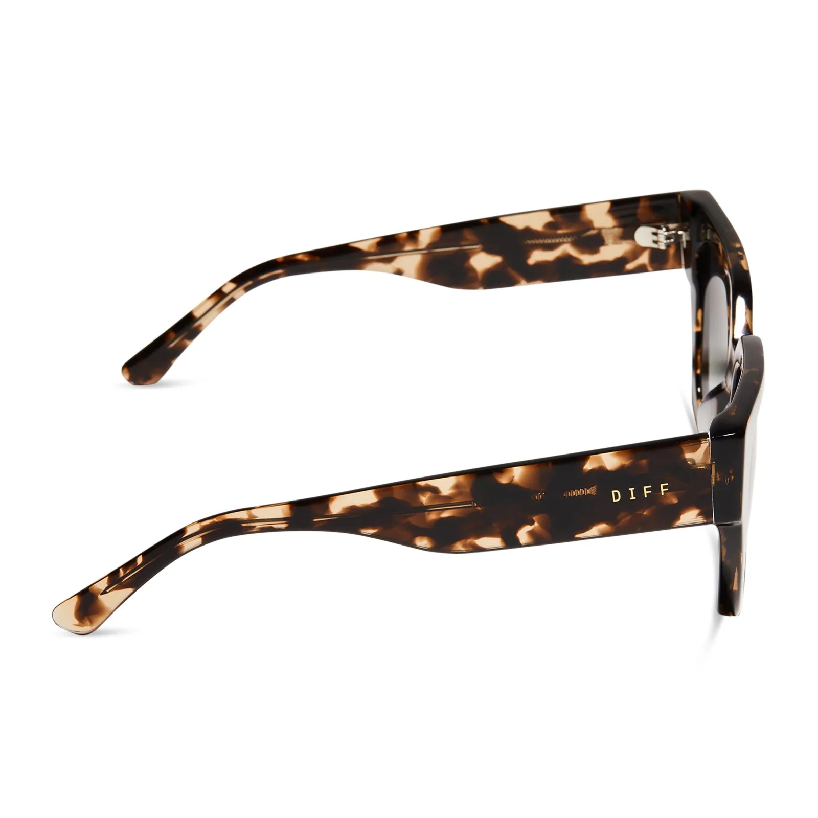 REMI II - ESPRESSO TORTOISE   GREY GRADIENT   POLARIZED SUNGLASSES