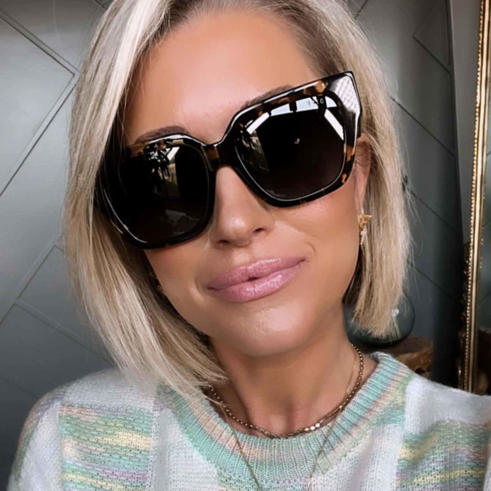 REMI II - ESPRESSO TORTOISE   GREY GRADIENT   POLARIZED SUNGLASSES