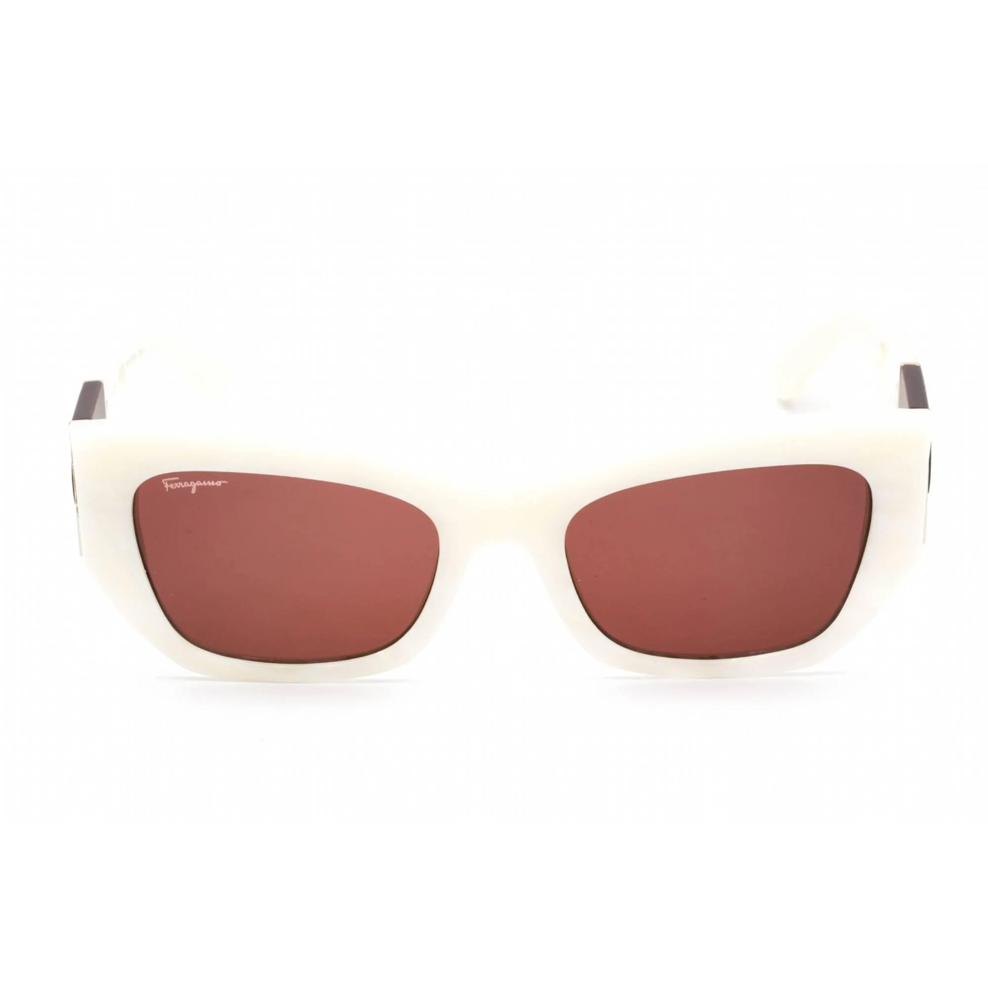 Salvatore Ferragamo Women's Sunglasses - Full Rim Marble Ivory Plastic | SF1059S 278